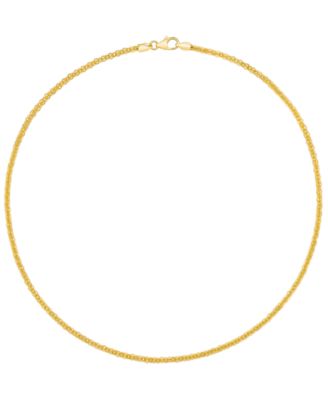 Basket Chain in 14k Gold