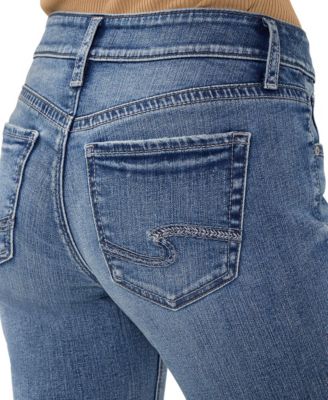 Women's Skinny Mid-Rise Girlfriend Jeans