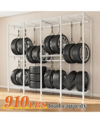 Clothes Rack Heavy Duty Clothing Racks for Hanging Clothes Loads 1100LBS, Garment Rack Freestanding for Bedroom