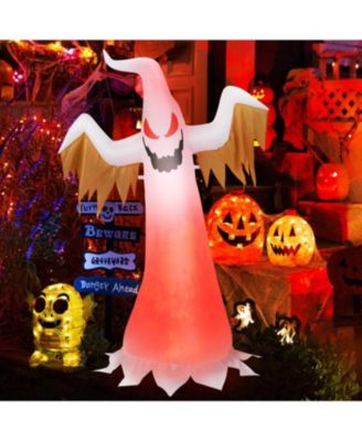 6 ft Halloween Inflatable Ghost Quick Blow up Halloween Decor with LED Lights