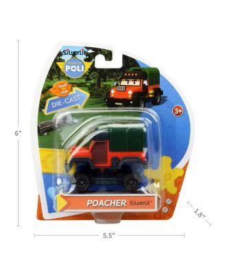 Die-Cast Villain Car - Poacher | Early Learning Gift for Kids, Vehicle Learning & Role Play