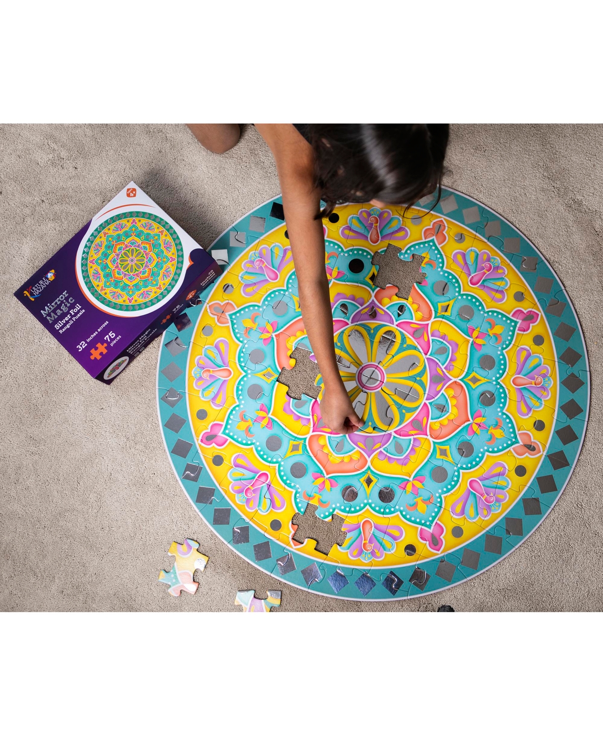 Kulture Khazana Mirror Magic Floor Puzzle