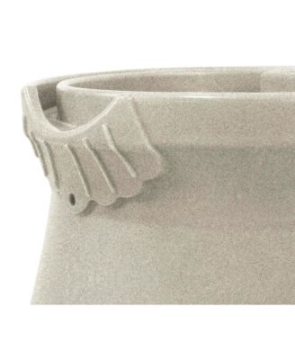 RWURN50-SAN 50 Gallon Rain Water Saver Wizard Barrel Urn, Sandstone