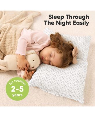 Toddler 2-Pack Lyra Muslin Pillowcases 13x18, Organic Cotton Muslin Pillow Case for Girls, Boys, Sleeping, Travel