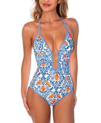 Women's Double Dusk Black One-Piece Swimsuit