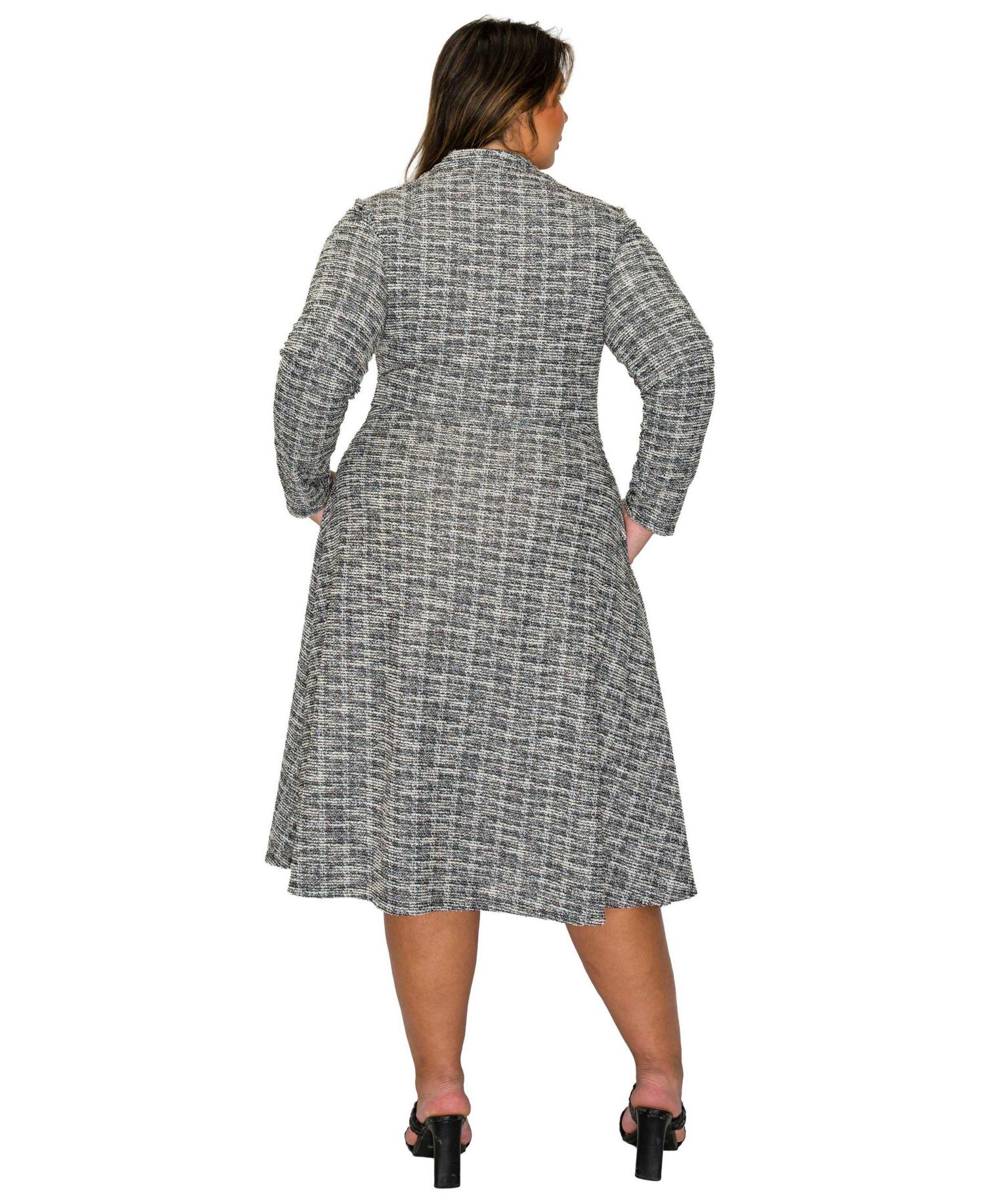 Plus Size Chelsea Button Dress