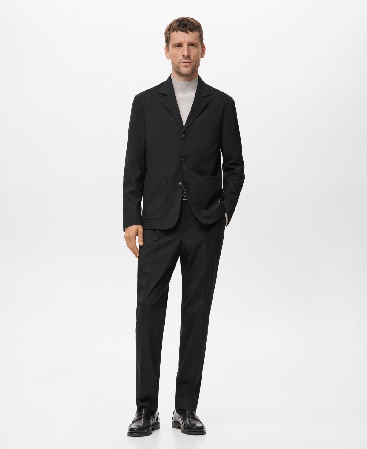 Mango Men's Straight-Fit Suit Jacket