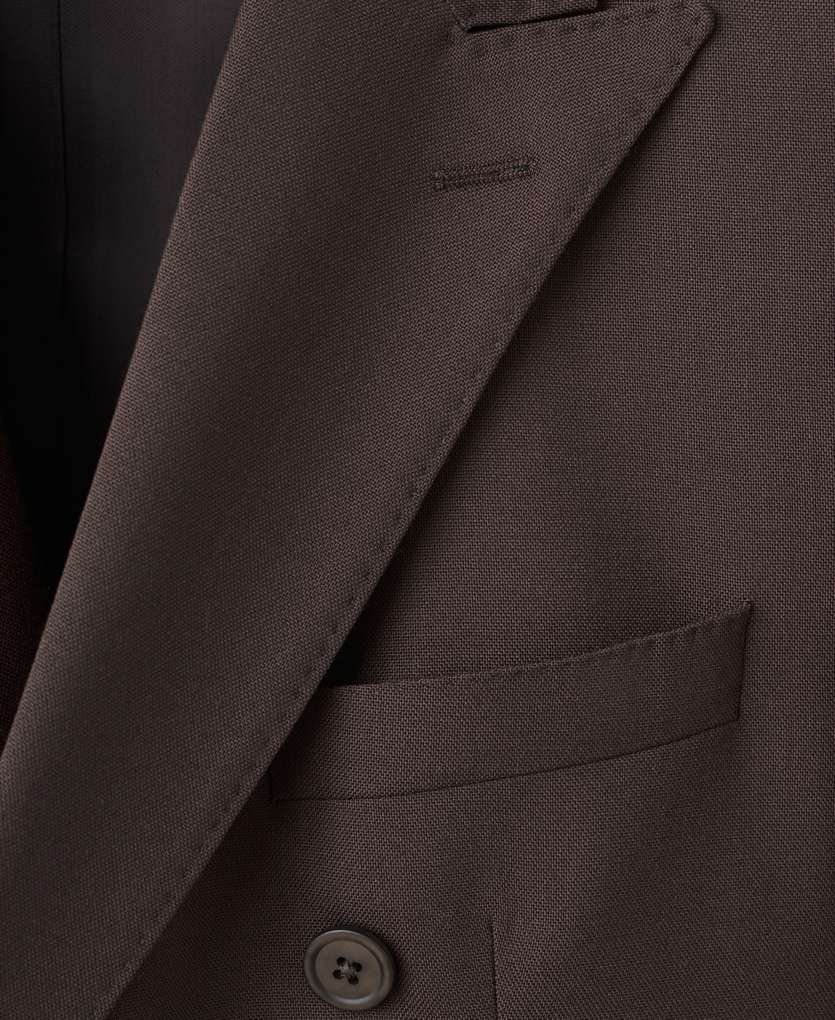 Mango Men's Italian Wool Double-Breasted Suit Jacket