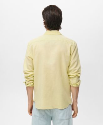 Men's Pocket Linen Shirt