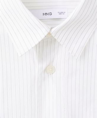 Men's Cotton Striped Relaxed-Fit Shirt