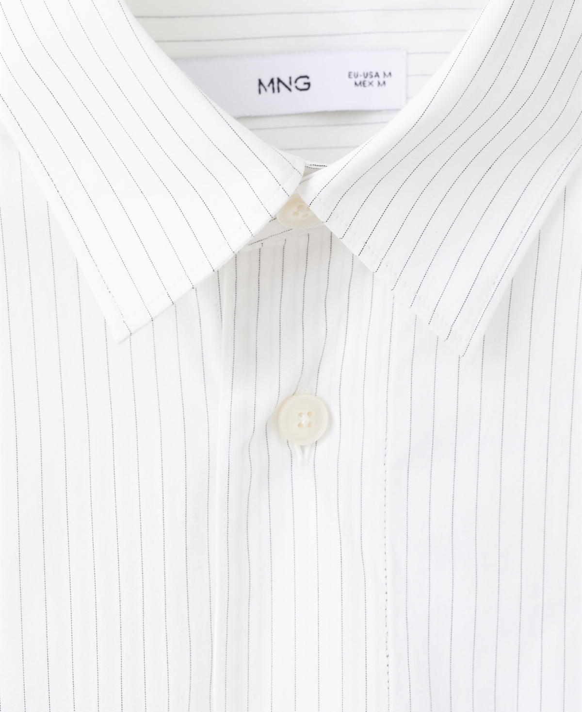 Mango Men's Cotton Striped Relaxed-Fit Shirt