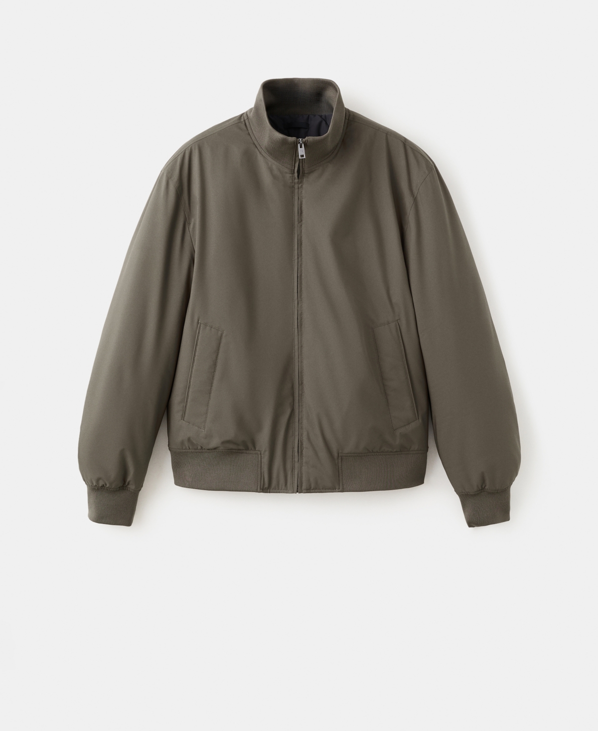 Mango Men's Water-Repellent Bomber Jacket