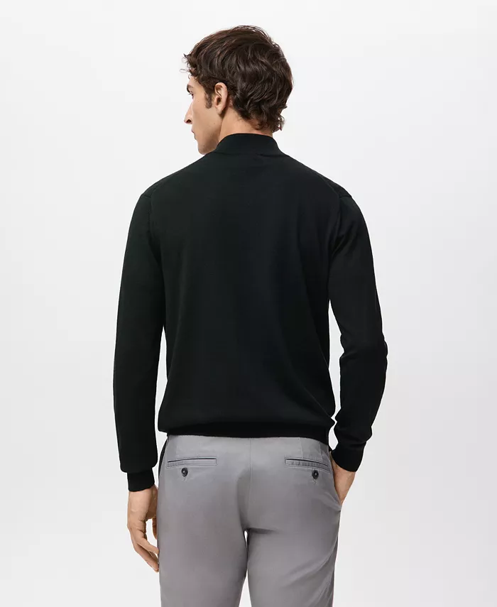 Men's Perkins Neck Wool Sweater - thumbnail 3