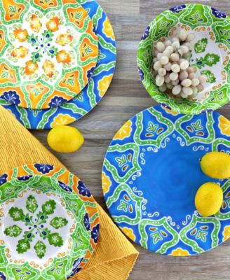 Melamine Stapanya 12 Pc. Dinnerware Set, Service For 4