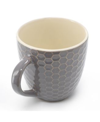 Honeycomb Mugs, Set of 6