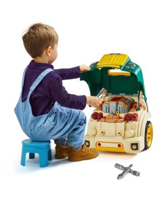 Kids Engine Toy with 60 Pieces and Removable Car Repair Parts