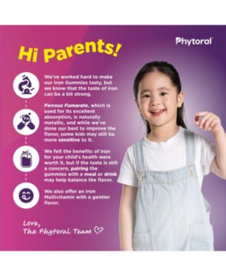Kids Iron Gummies, Grapes, 60ct