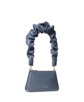 Grace Small Glazed Leather Pochette Shoulder Bag