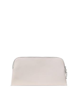 Halo Fine Grain Leather Zipper Wallet