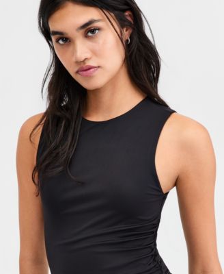 Women's Sleeveless Ruched Top