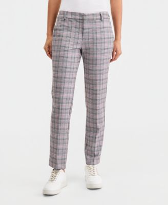 Women's Kelsey Glen Plaid Straight-Leg Pants
