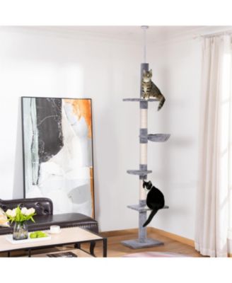  9' Adjustable Height Floor Cat Tree