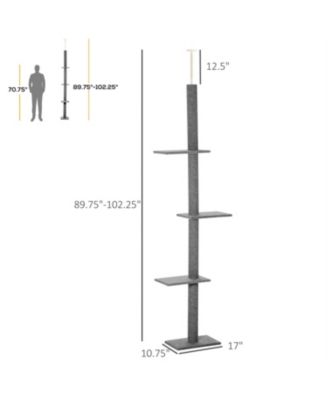 Cat Tree with with Sisal-Covered Scratching Posts