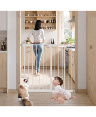 Adjustable Pressure-Mount Safety Gate, 26"-40" Wide, 36" High