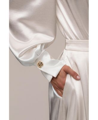 Women's Satin Bliss Pleated Pant