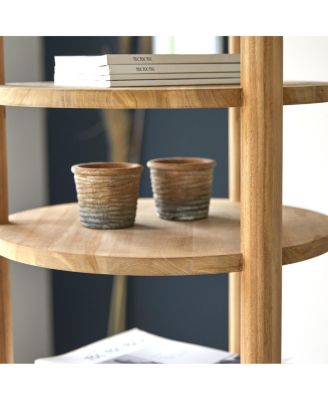 Poline shelving unit in teak 170