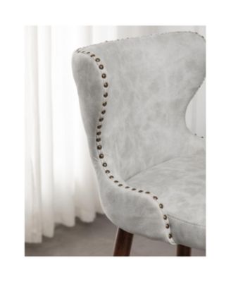 Elegant Mid-Century Barstools with Button Tufted Backs