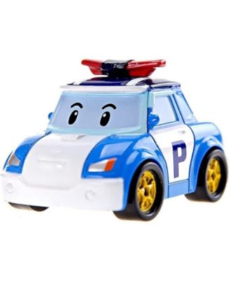 Die-Cast Metal Emergency Rescue Police Car - Poli | Early Learning Gift for Kids, Vehicle Learning & Role Play