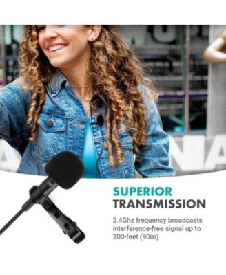 WMX-1-UL Wireless USB and USB-C Lavalier Microphone System for Computers