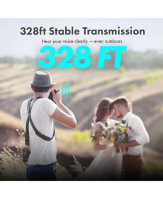 NanoMic Wireless Lavalier Microphone System with Charging Case (3.5mm) - for DSLR and Mirrorless Cameras