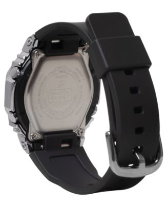 Unisex Japanese Quartz Black Resin Watch 40.5mm