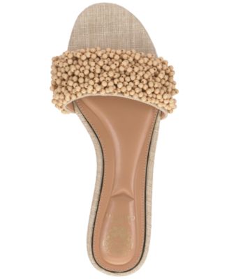 Women's Balea Beaded Flat Slide Sandals