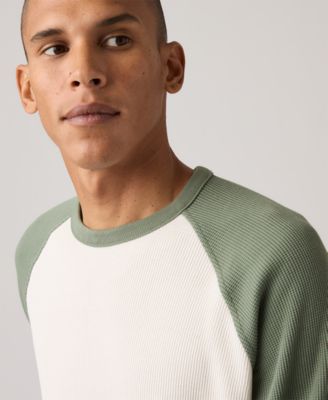 Men's Thermal Long Raglan Sleeve T-Shirt