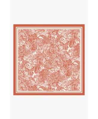 Terracotta Dream Double Sided Silk Scarf