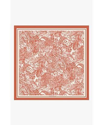 Terracotta Dream Double Sided Silk Scarf