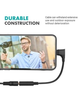 IMA-3 Female 3.5mm TRRS to Lightning Adapter