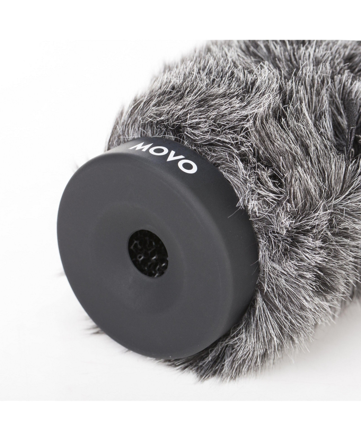 Movo Ws-G140 Furry Rigid Windscreen for Microphones 18-23mm in Diameter and up to 6.3" (16cm) Long