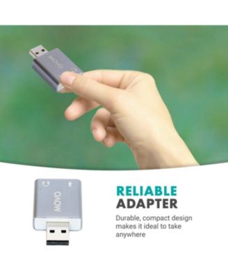 USB-AC1 TRRS Mic. to USB 2.0 Sound Card Adapter