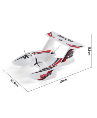 3-in-1 Water Land Air RC Plane, 2.4G 3-Channel with 2 Batteries & 20 Min Flight