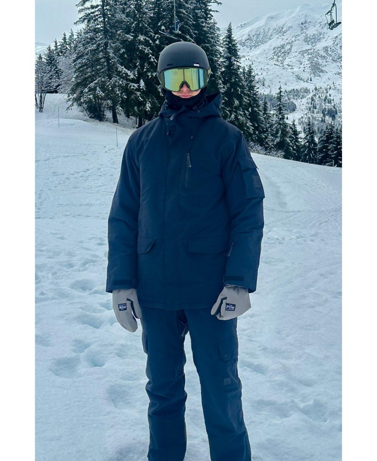 Men's Yeh Man Ski & Snowboard Bib Pant - Black