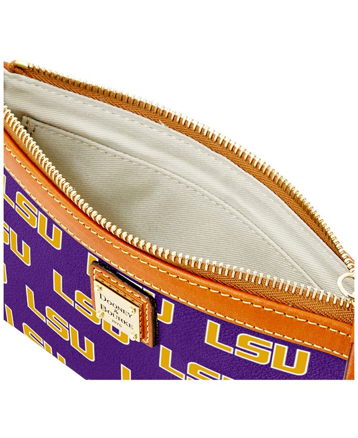 Dooney & Bourke LSU Tigers Large Slim Wristlet Macy's