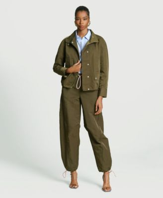 Women's Mock Neck Track Jacket