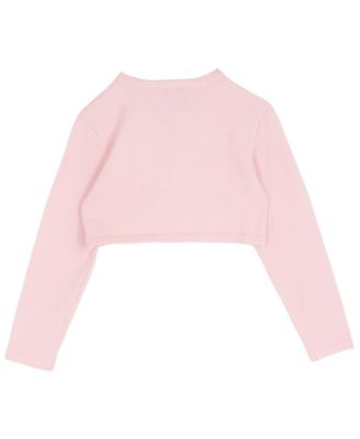 Girls' 7-16 Long-Sleeve Cardigan