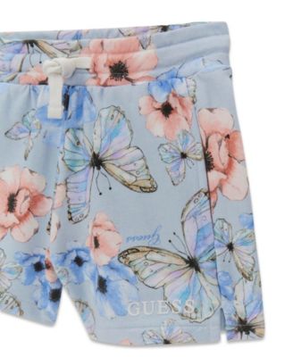 Girls' 7-16 French Terry Printed Shorts