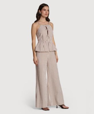 Women's Twofer Square Neck Jumpsuit