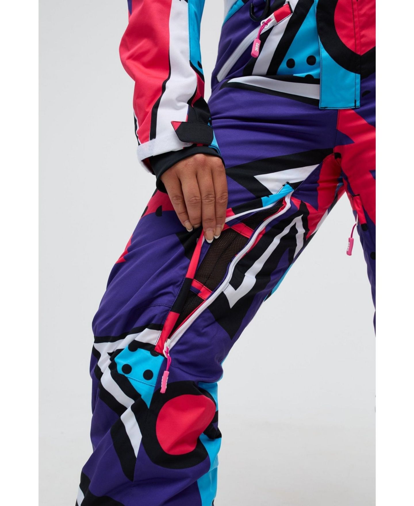 Женские куртки OOSC Fresh Prince Ski Suit, цвет: Разноцветный — фото 23